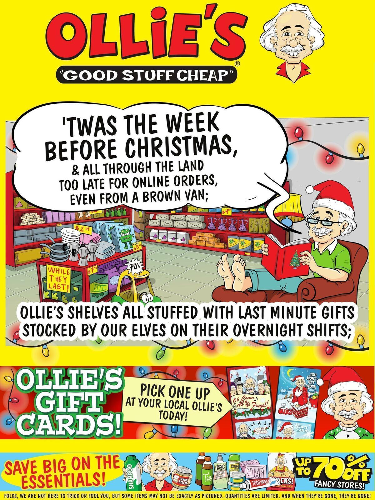 Ollie's Bargain Outlet Weekly Ad from December 22