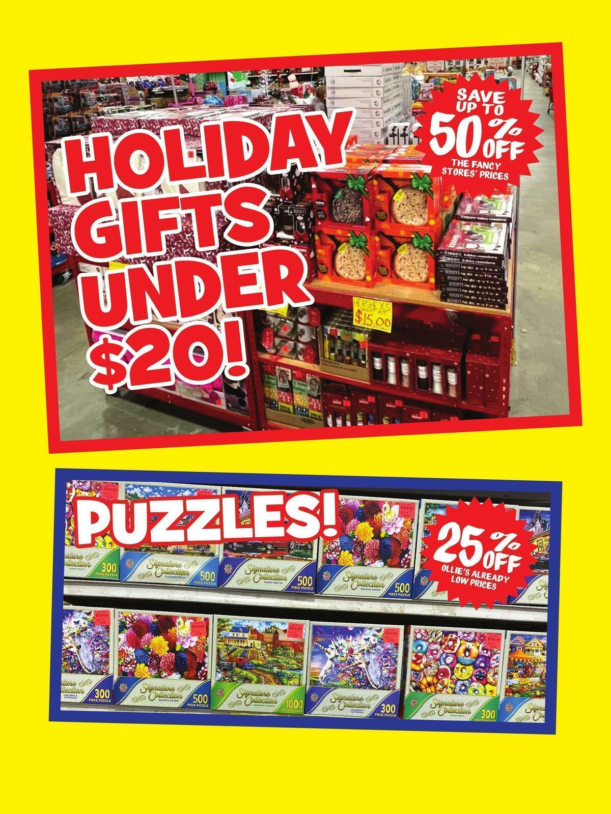 Ollie's Bargain Outlet Weekly Ad from December 22