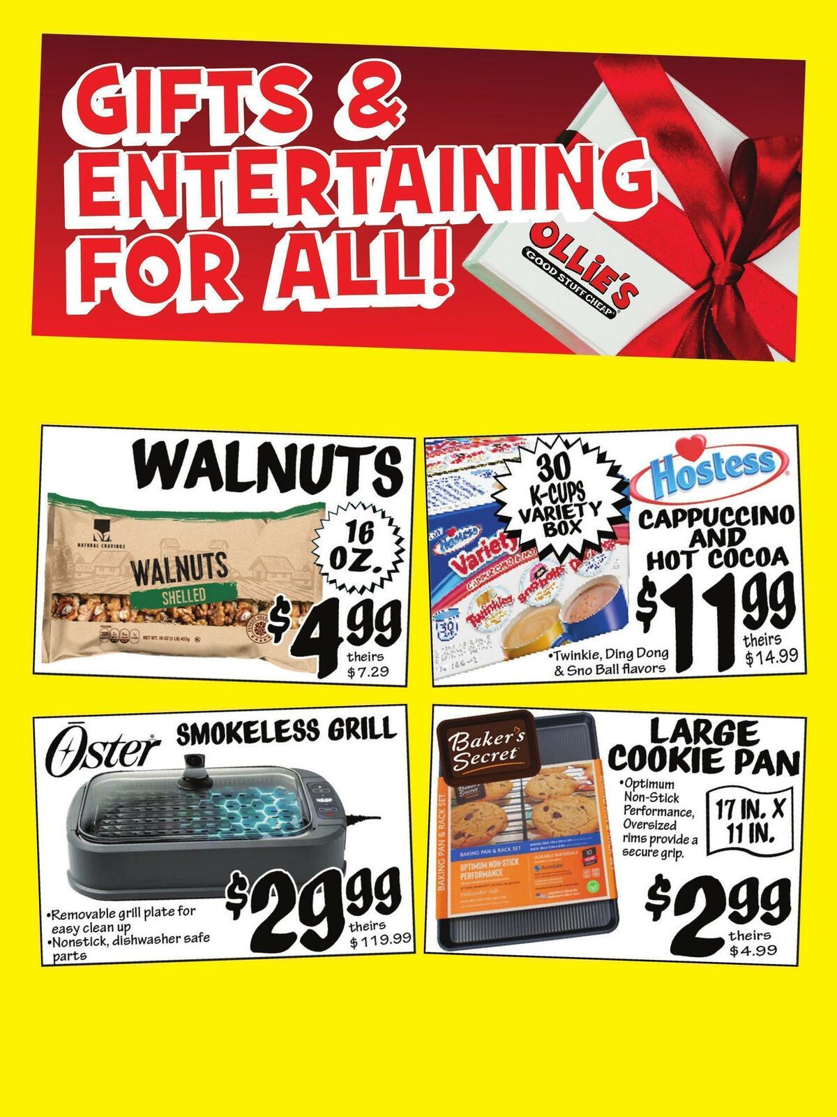 Ollie's Bargain Outlet Weekly Ad from December 22