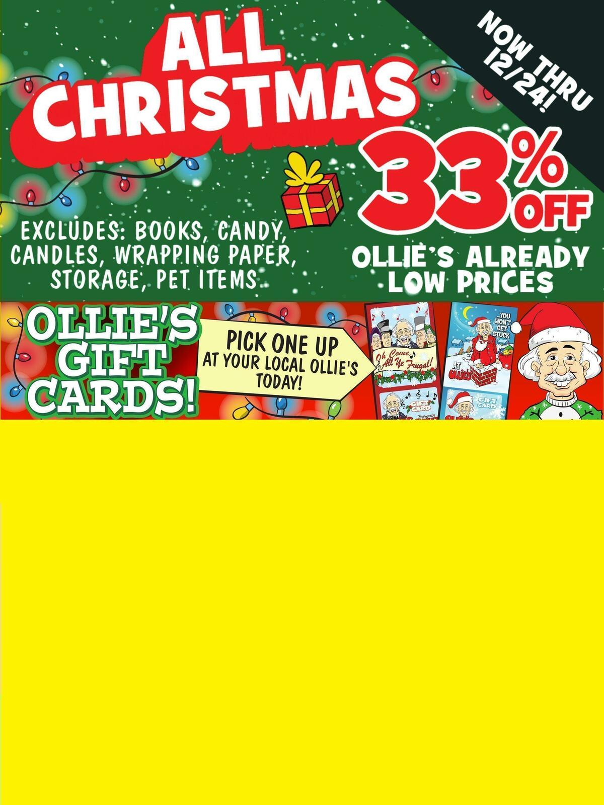 Ollie's Bargain Outlet Heater Weekly Ad from December 22