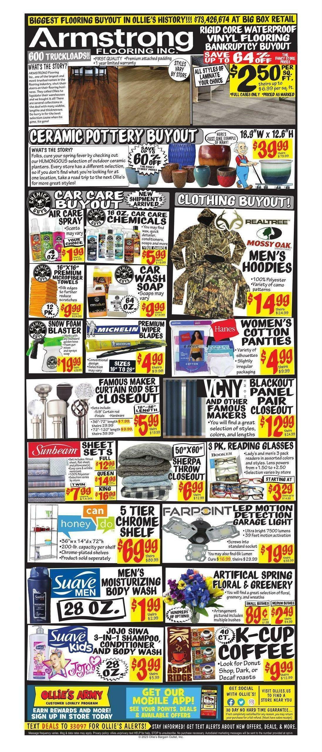 Ollie's Bargain Outlet Weekly Ad from March 2