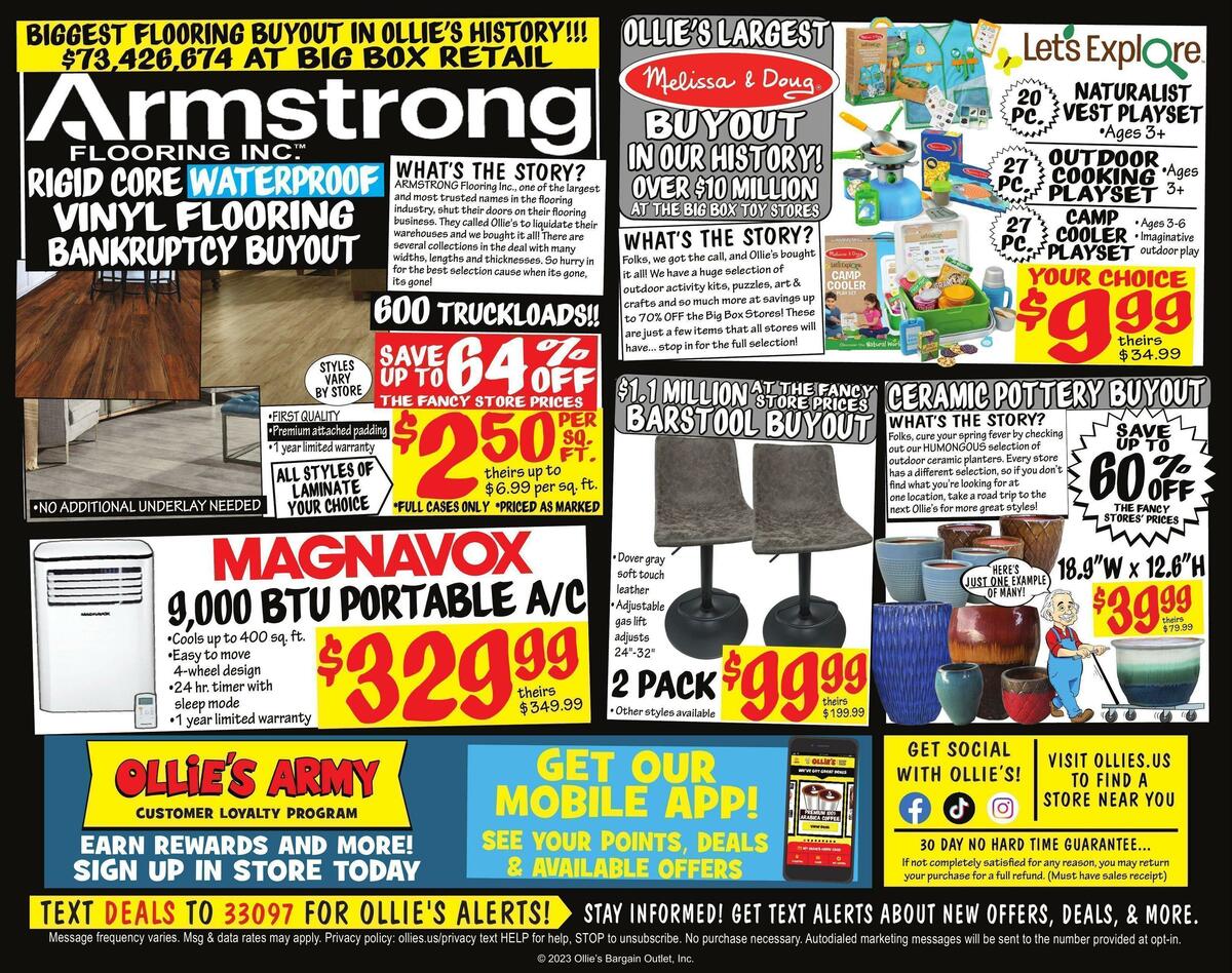 Ollie's Bargain Outlet Weekly Ad from March 16