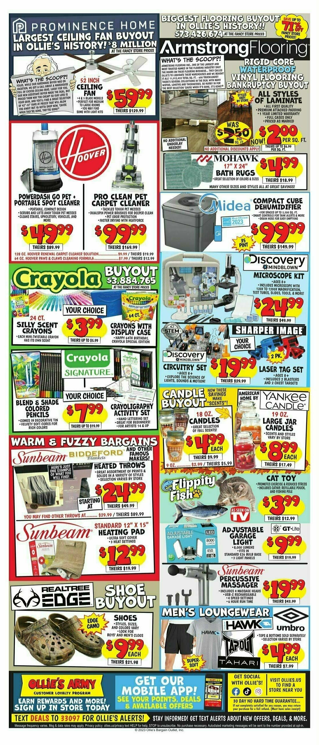 Ollie's Bargain Outlet Weekly Ad from August 23