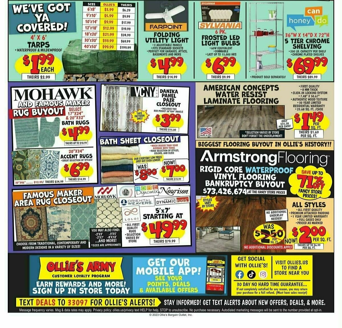 Ollie's Bargain Outlet Weekly Ad from October 4