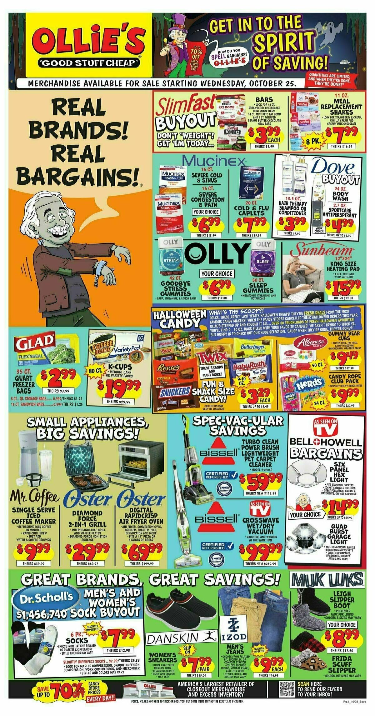 Ollie's Bargain Outlet Weekly Ad from October 25
