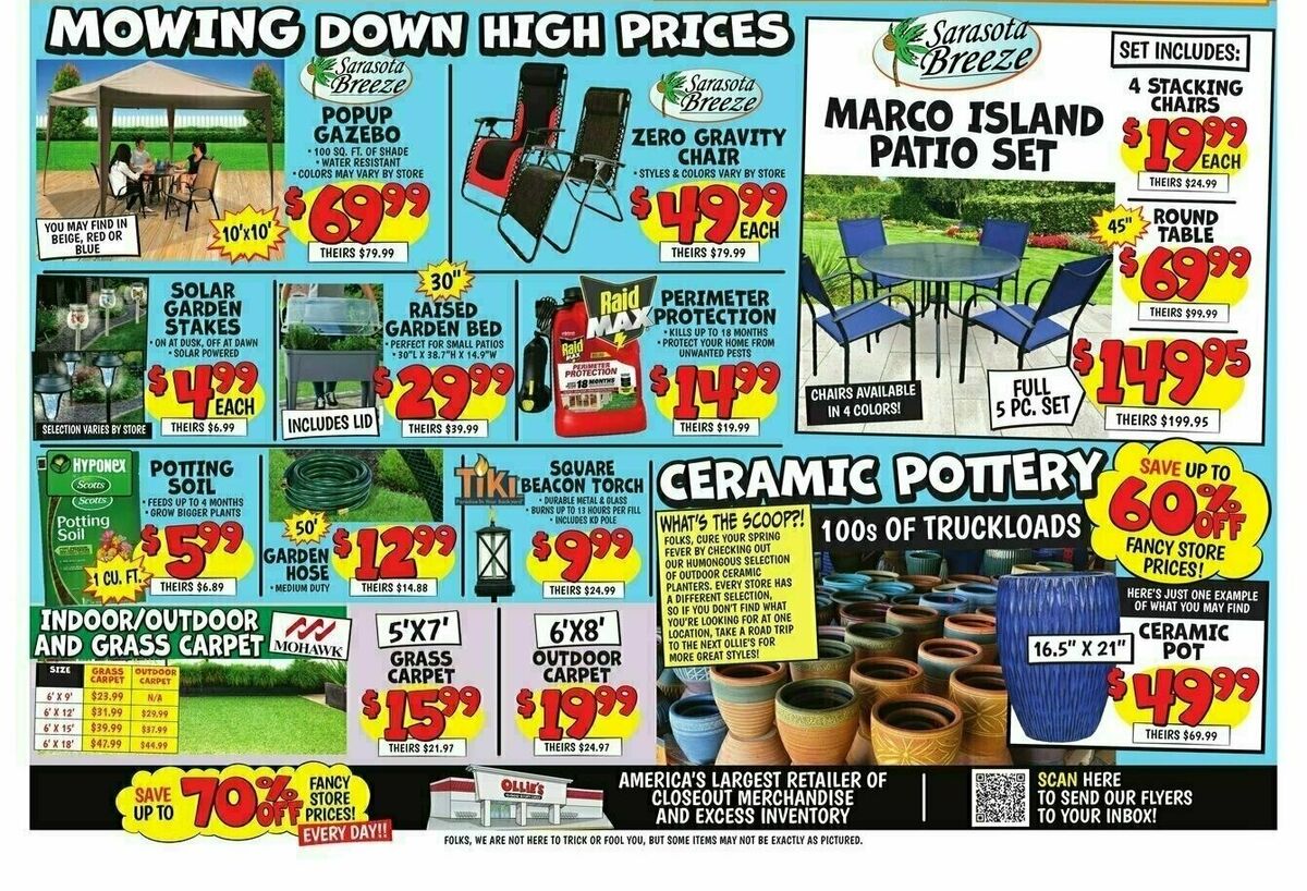 Ollie's Bargain Outlet Weekly Ad from March 20