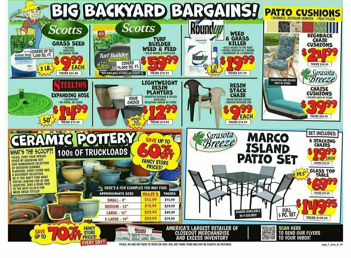 Ollie's Bargain Outlet Weekly Ad from April 10