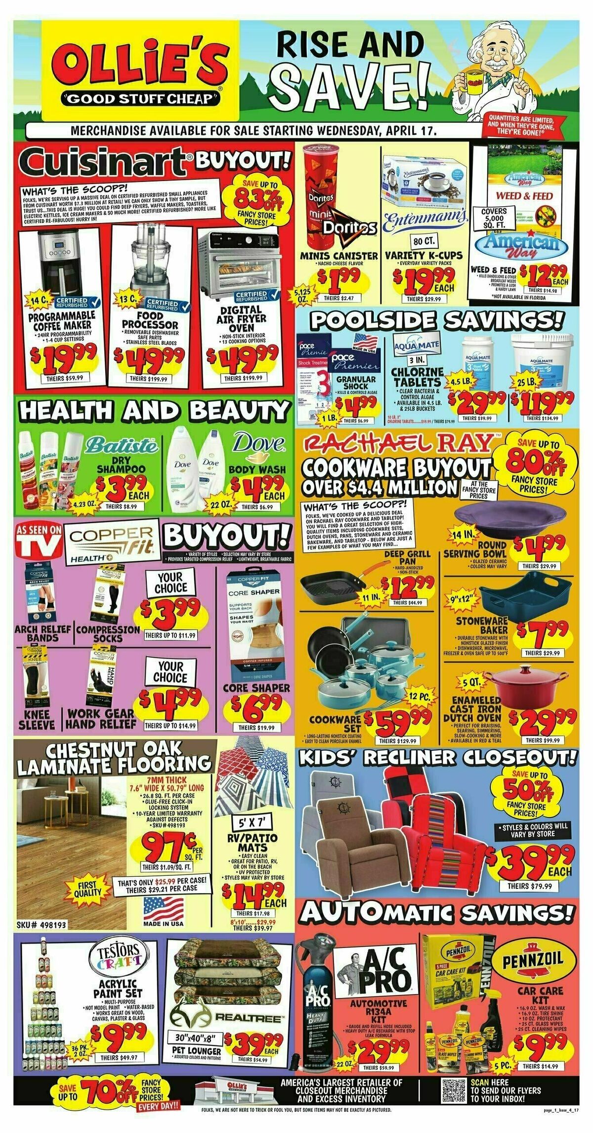 Ollie's Bargain Outlet Weekly Ad from April 17