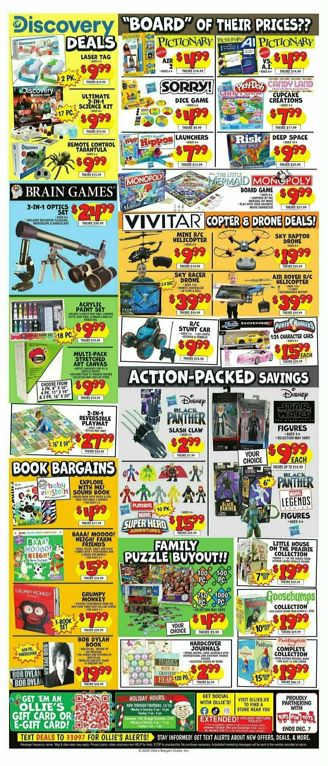 Ollie's Bargain Outlet Weekly Ad from December 5