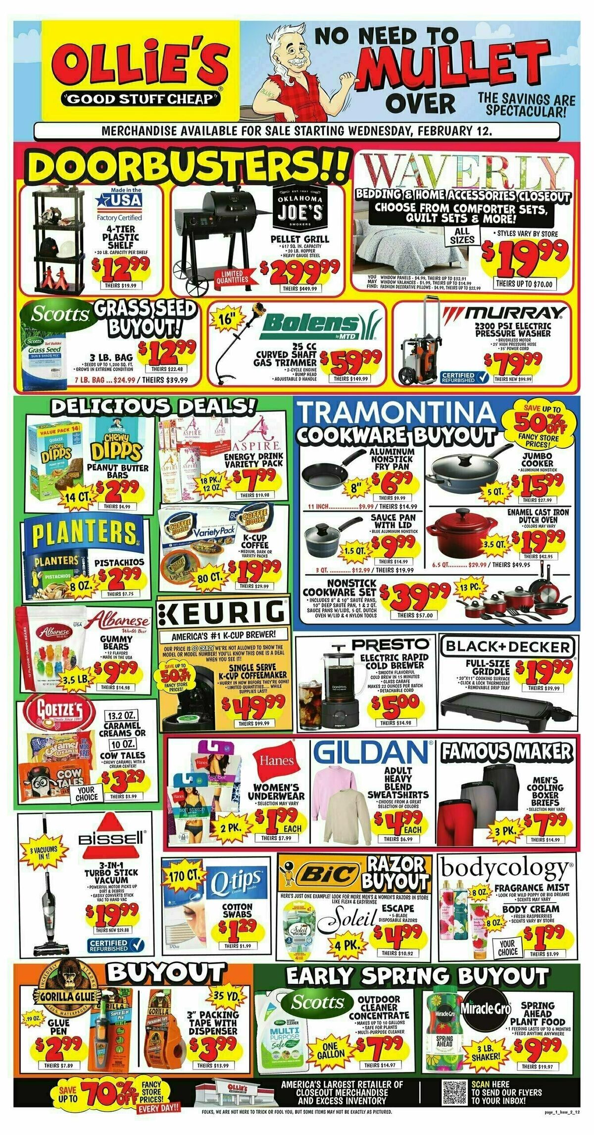 Ollie's Bargain Outlet Weekly Ad from February 13