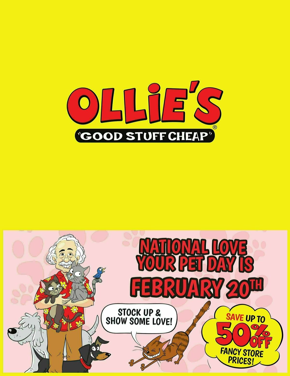 Ollie's Bargain Outlet Weekly Ad from February 19