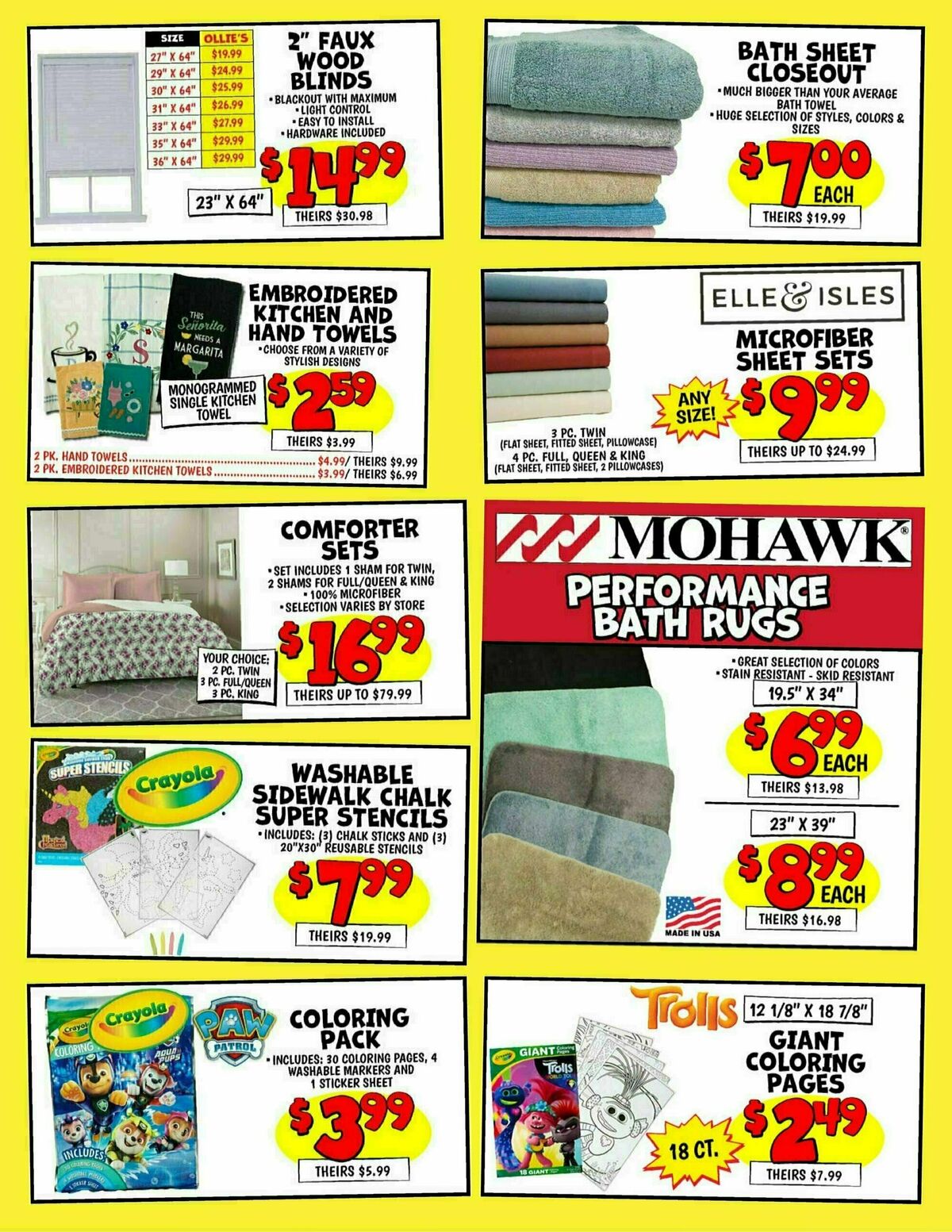 Ollie's Bargain Outlet Weekly Ad from March 20