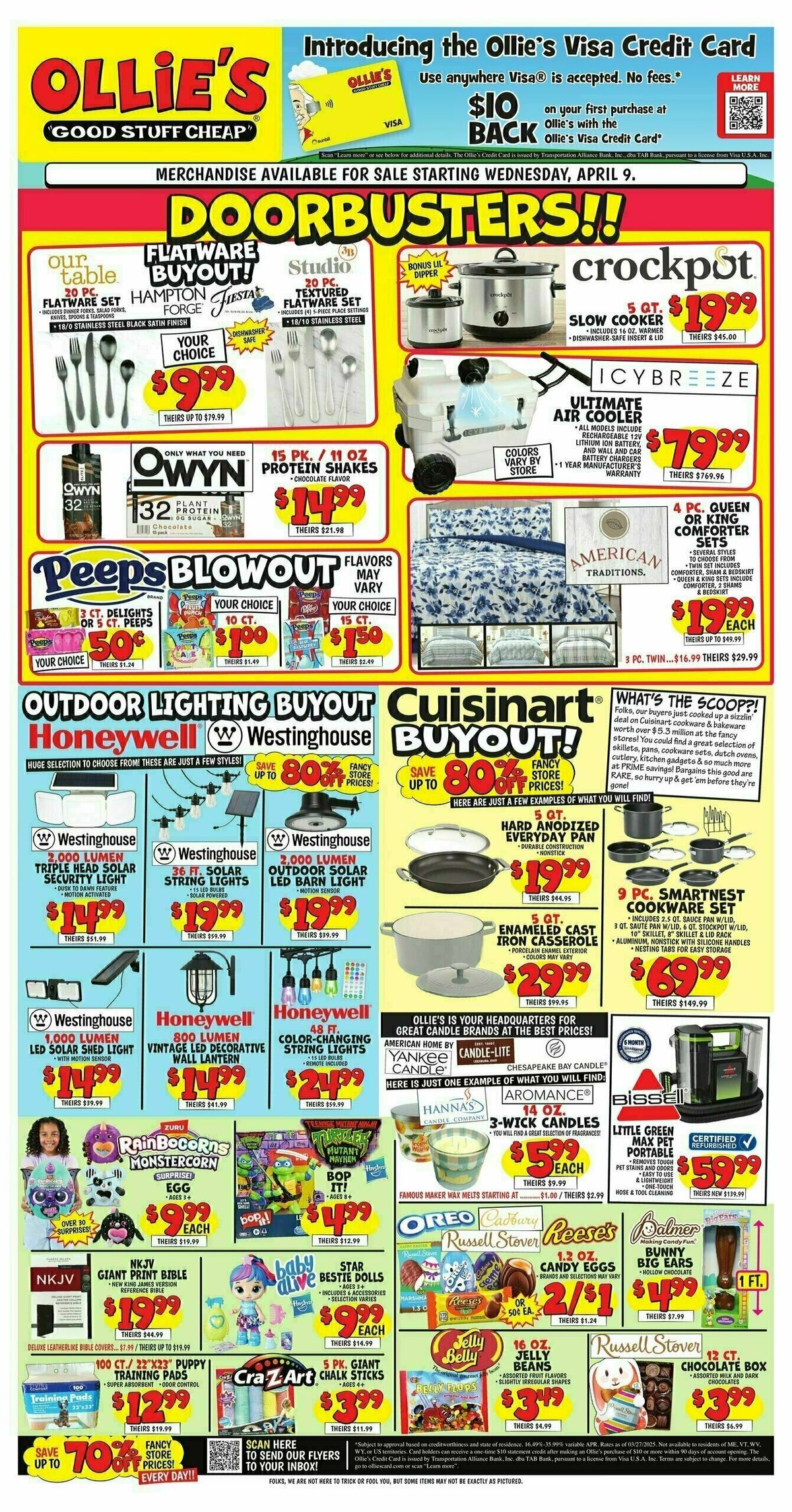 Ollie's Bargain Outlet Weekly Ad from April 10