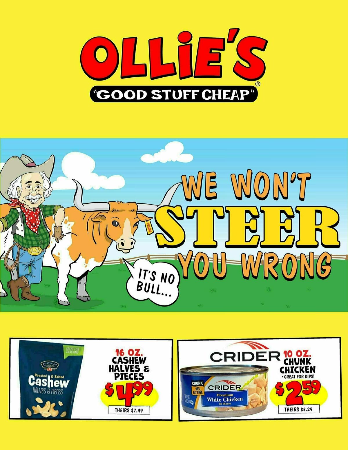 Ollie's Bargain Outlet Weekly Ad from April 26