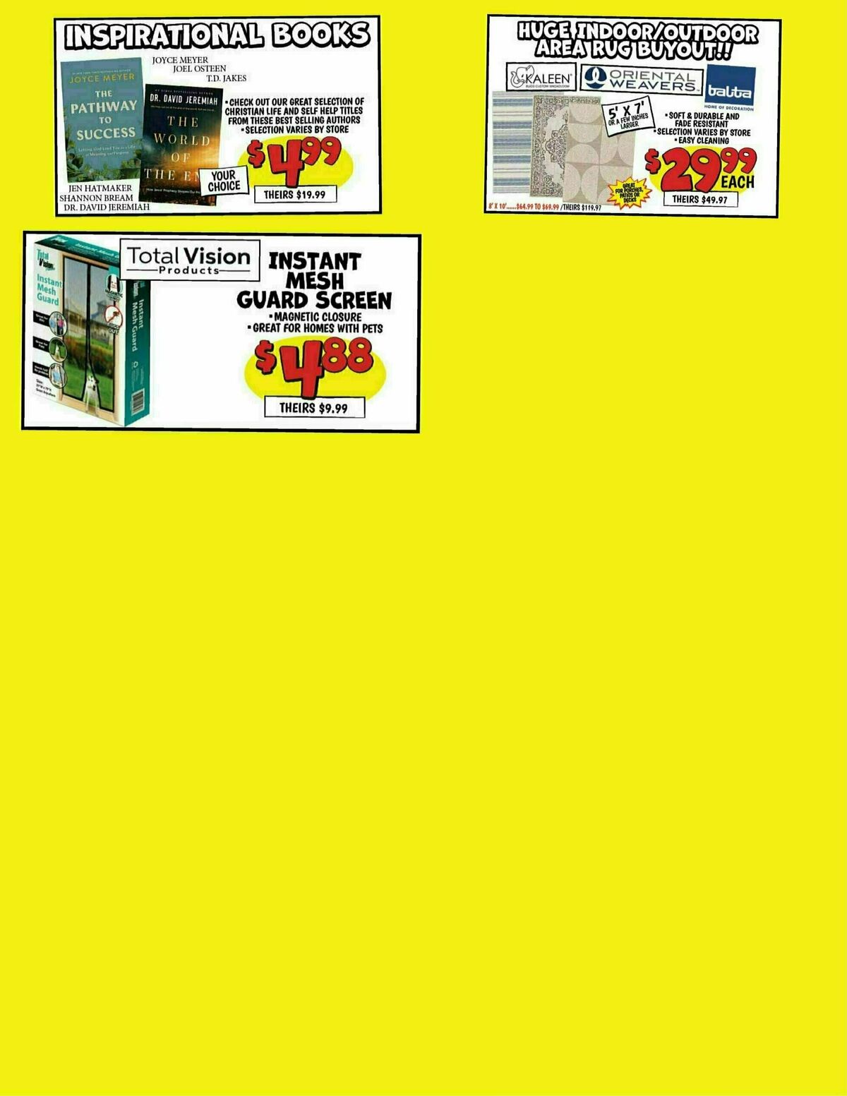 Ollie's Bargain Outlet Weekly Ad from July 3