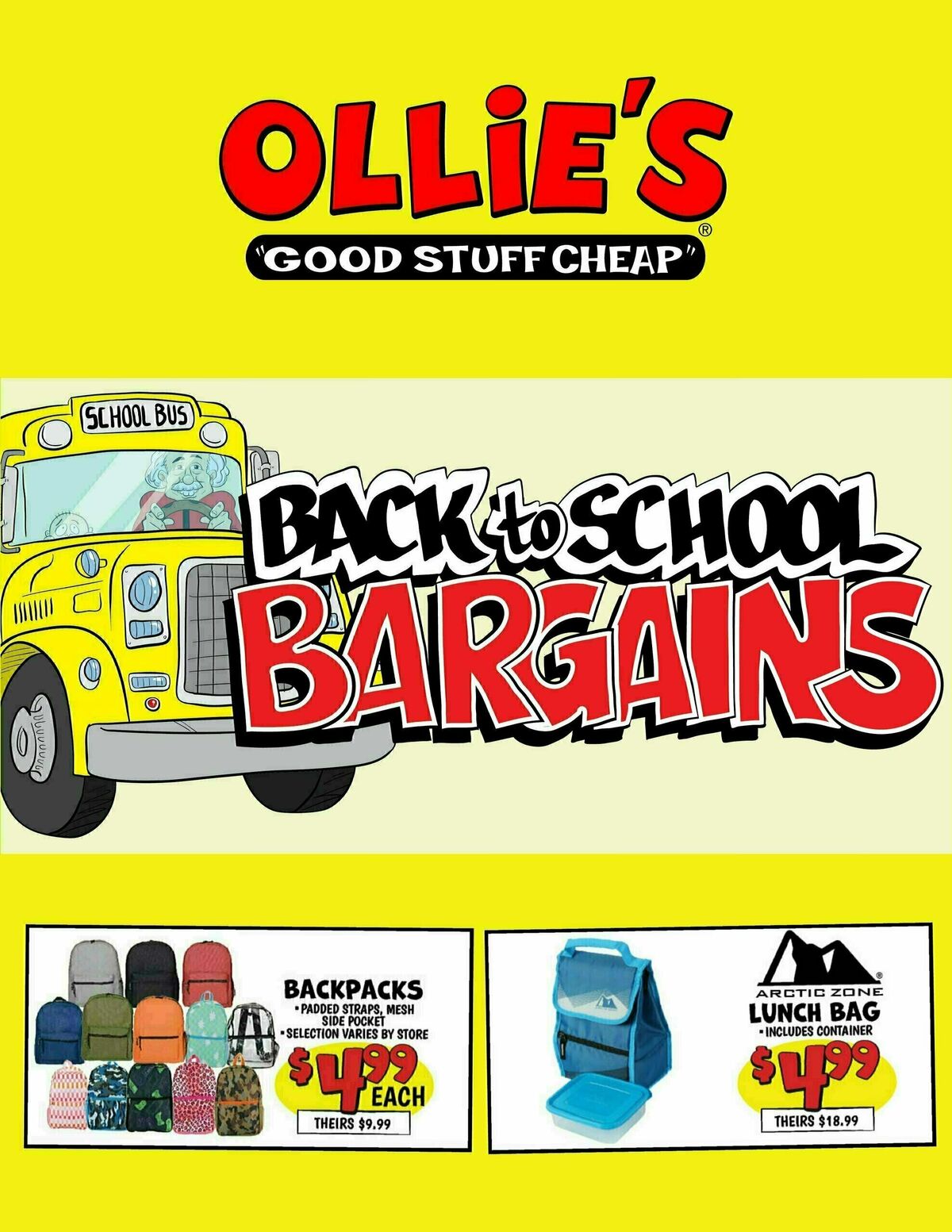 Ollie's Bargain Outlet Weekly Ad from July 10