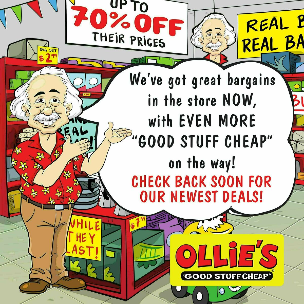Ollie's Bargain Outlet Weekly Ad from August 3
