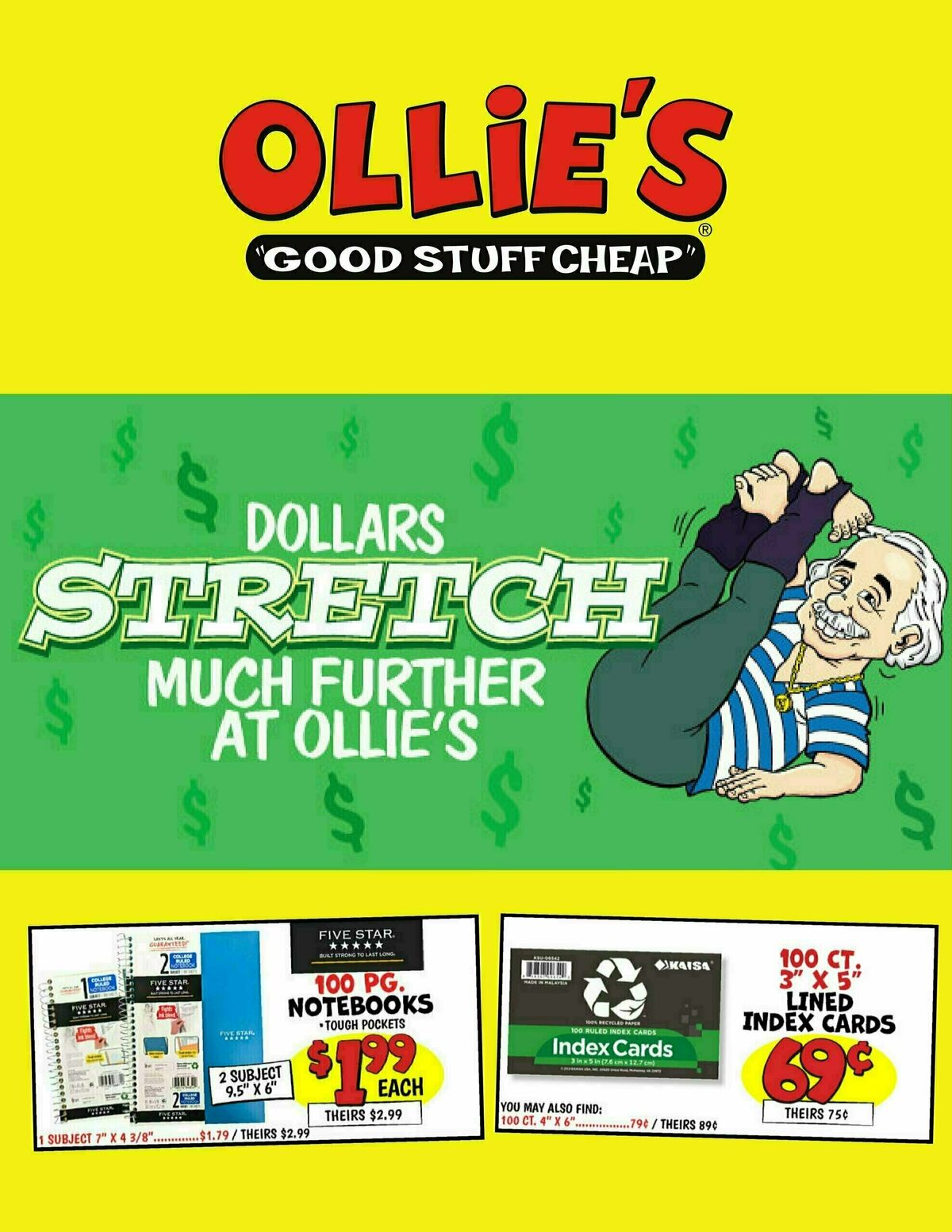 Ollie's Bargain Outlet Weekly Ad from August 6