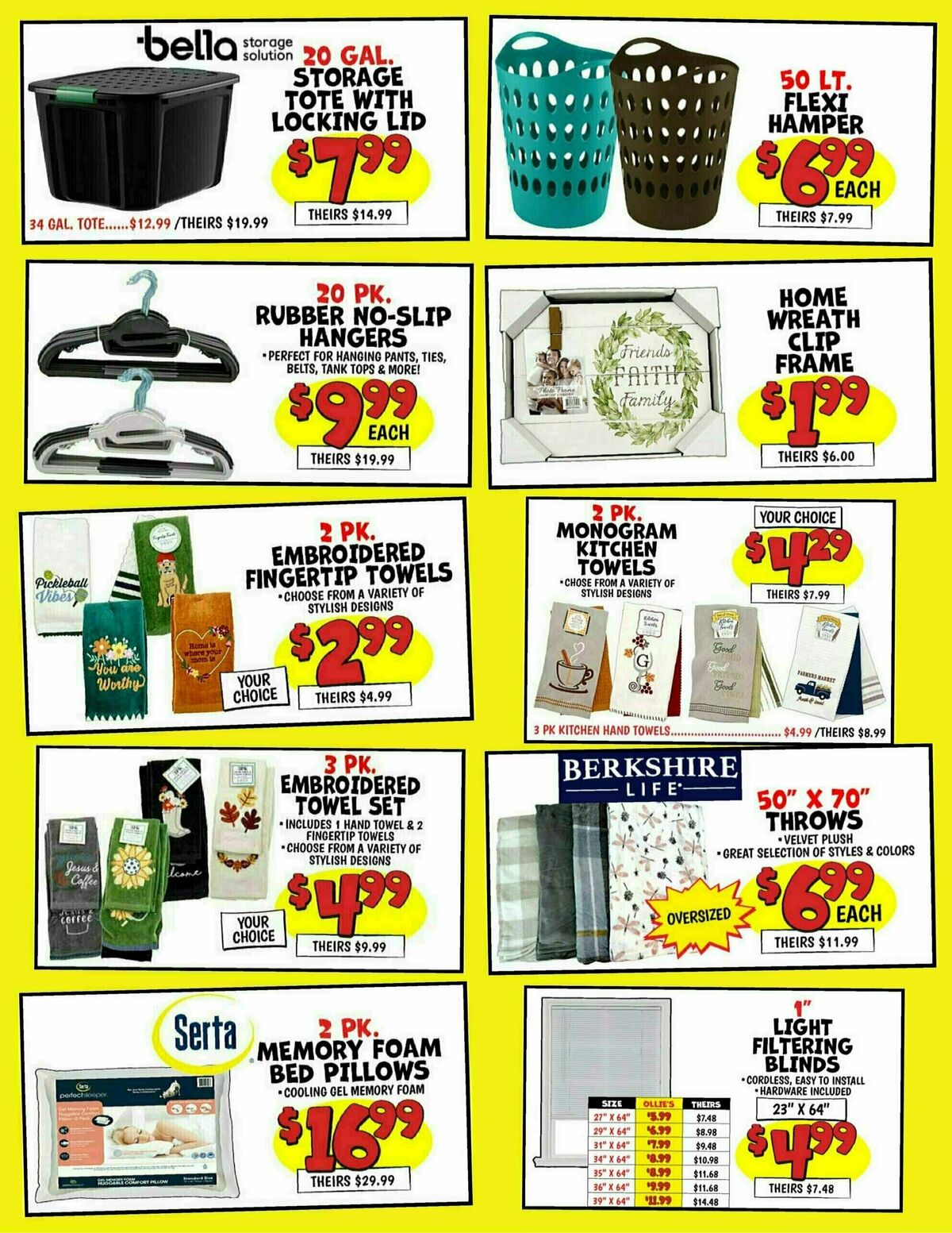 Ollie's Bargain Outlet Weekly Ad from August 20
