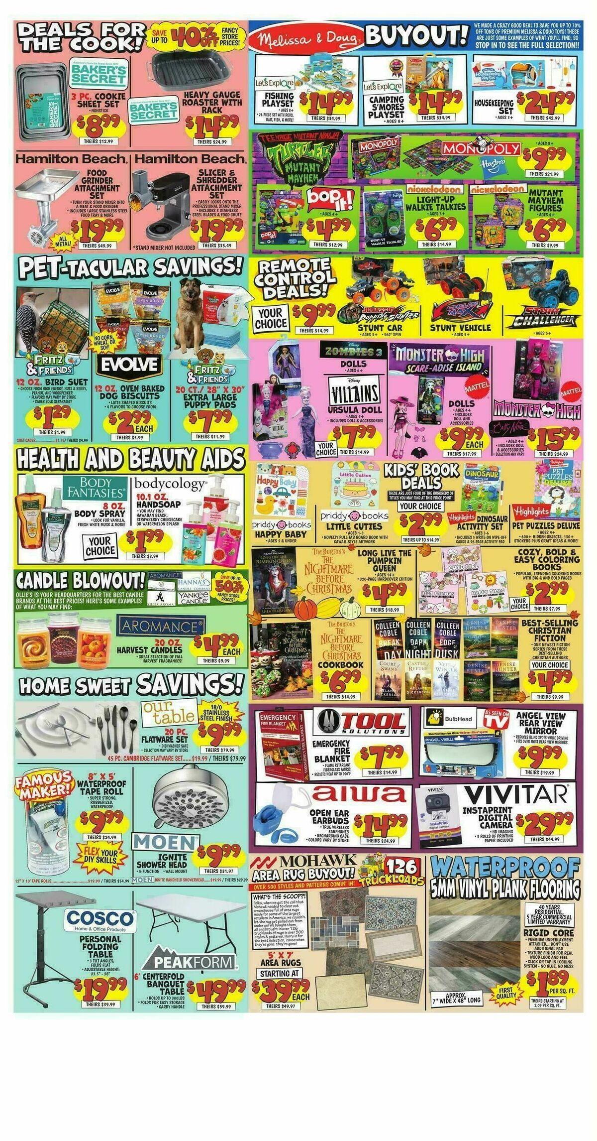 Ollie's Bargain Outlet Weekly Ad from October 1