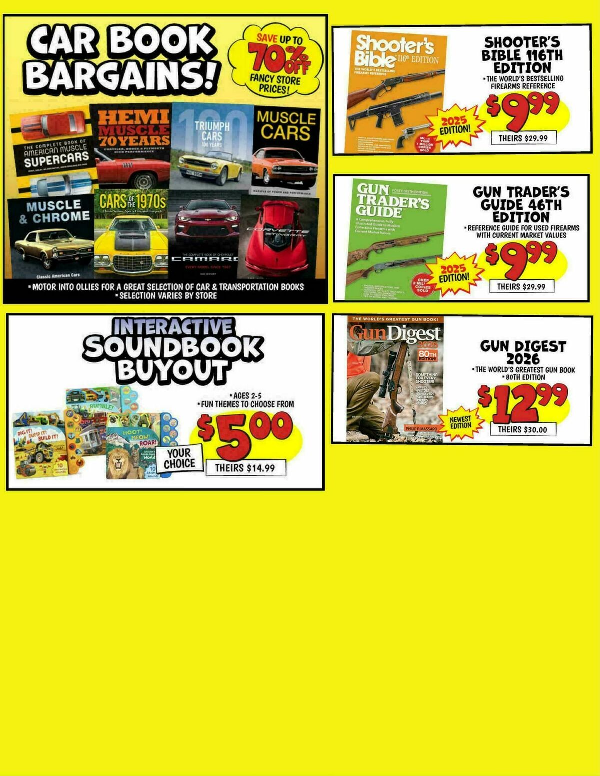 Ollie's Bargain Outlet Weekly Ad from November 11