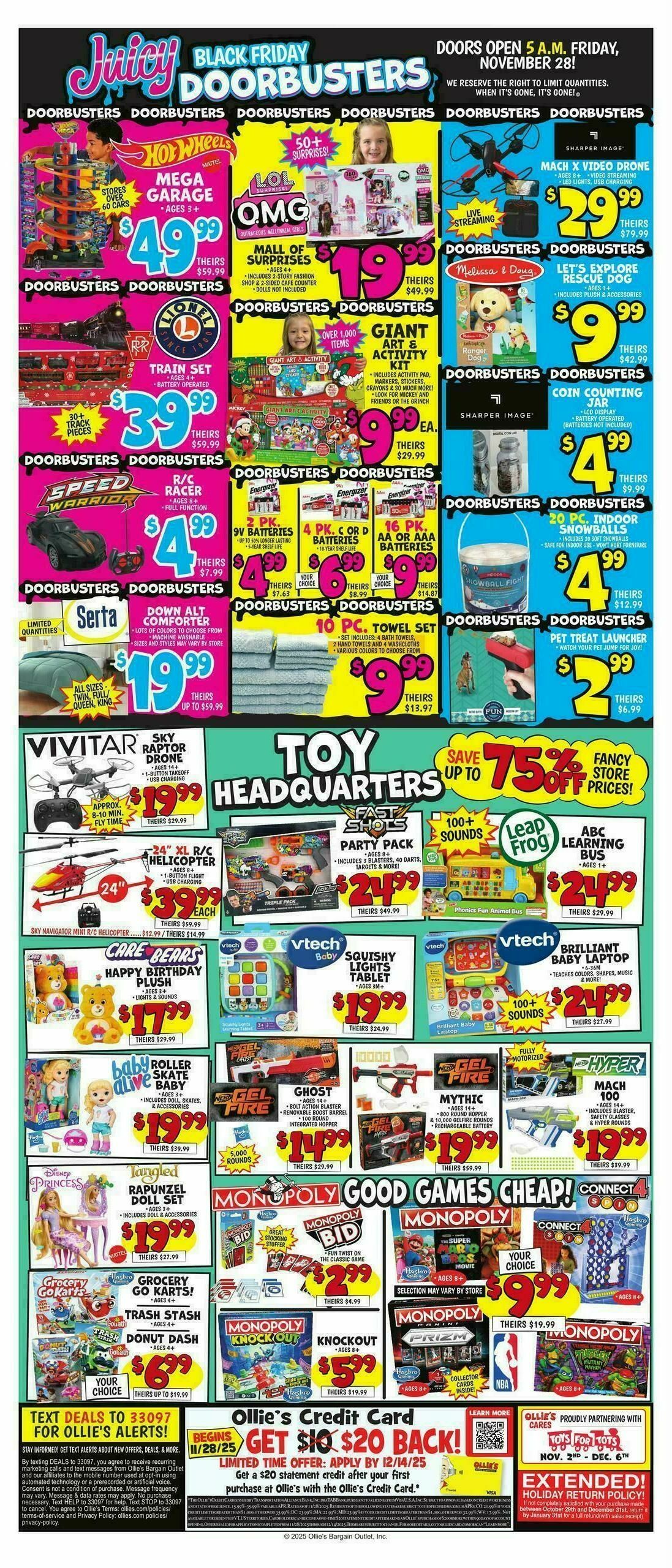 Ollie's Bargain Outlet Weekly Ad from November 28