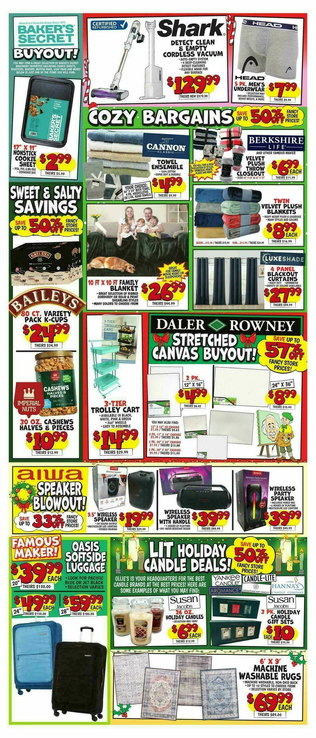 Ollie's Bargain Outlet Weekly Ad from December 3