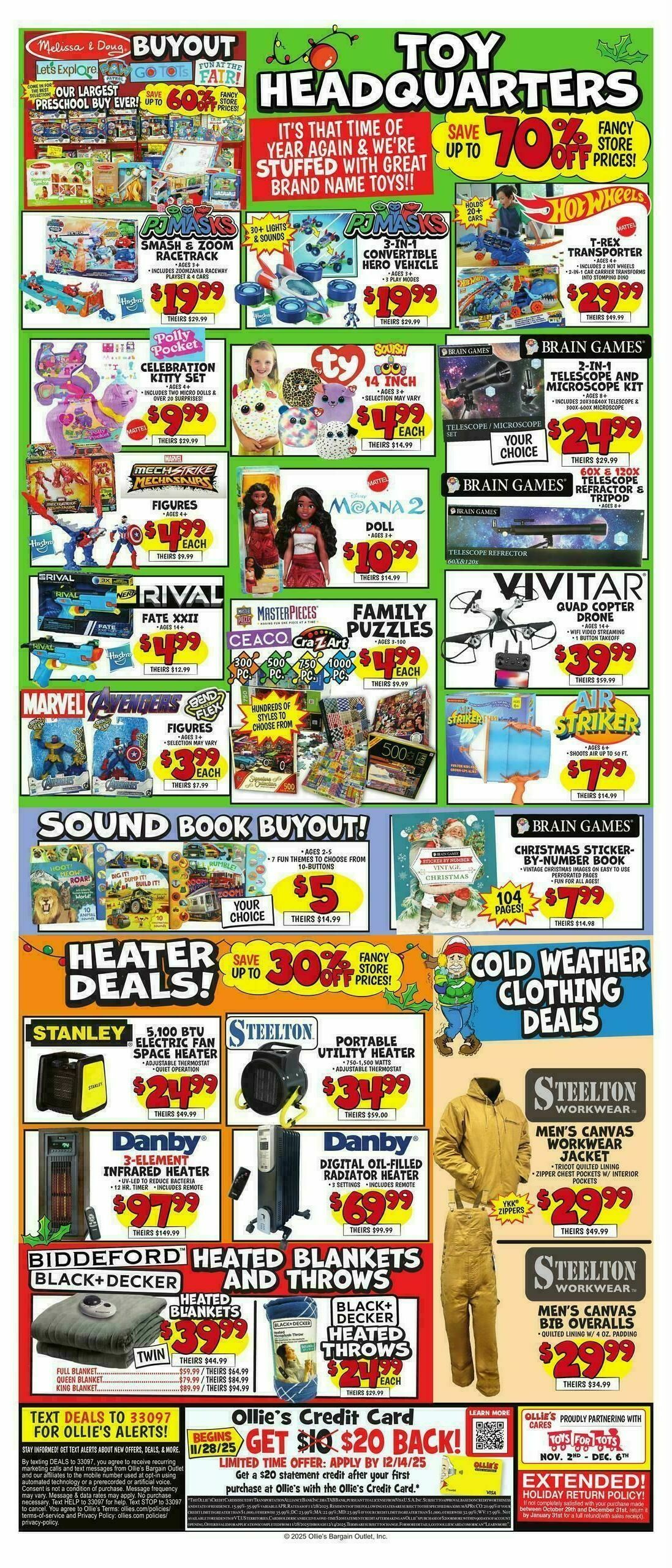 Ollie's Bargain Outlet Weekly Ad from December 3