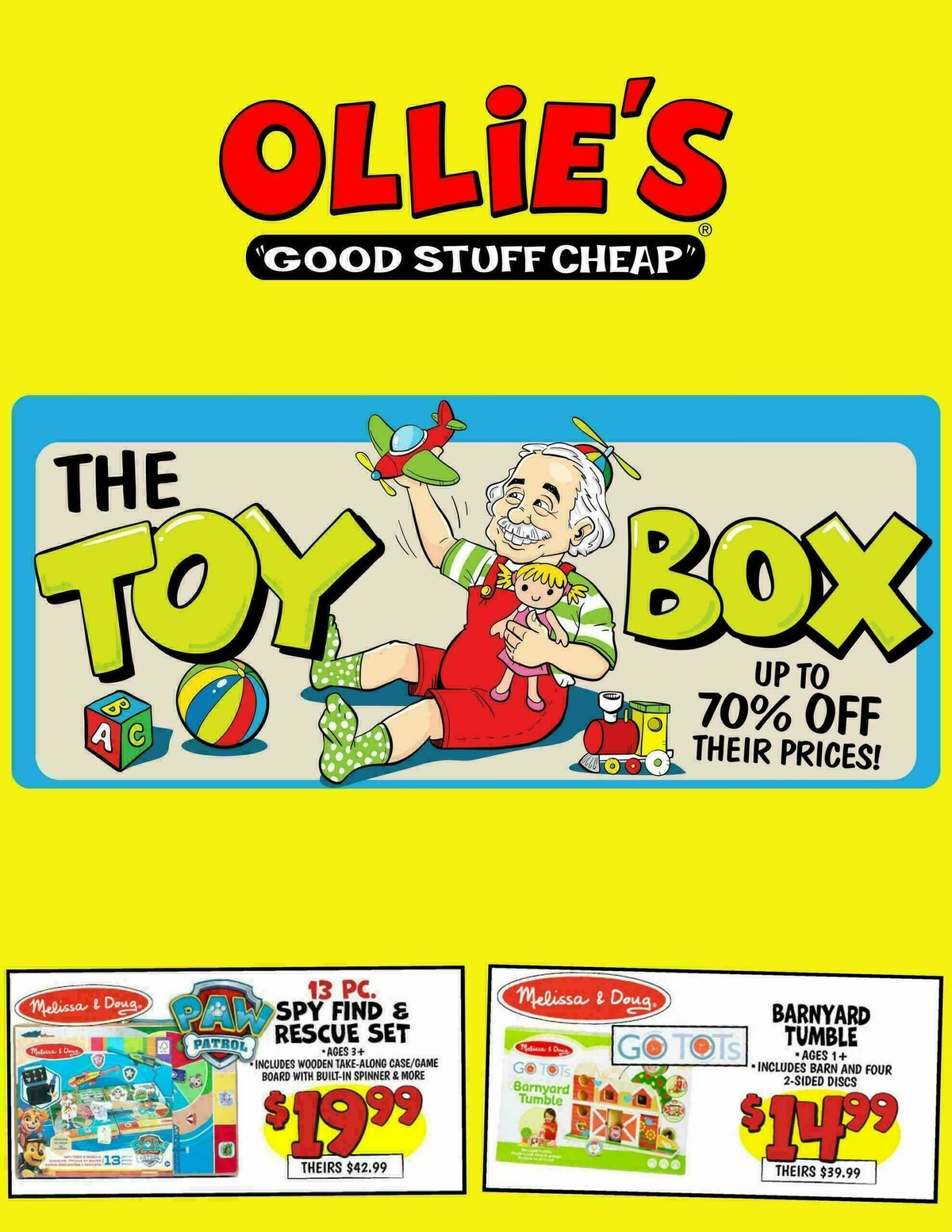 Ollie's Bargain Outlet Weekly Ad from December 6