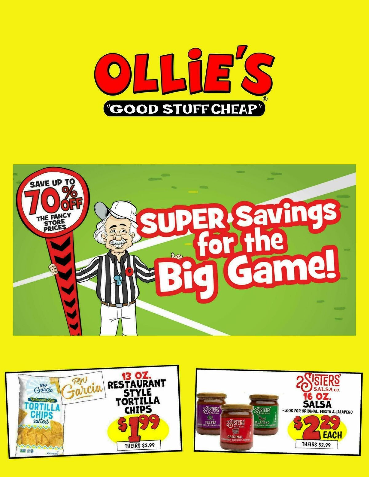 Ollie's Bargain Outlet Weekly Ad from February 3
