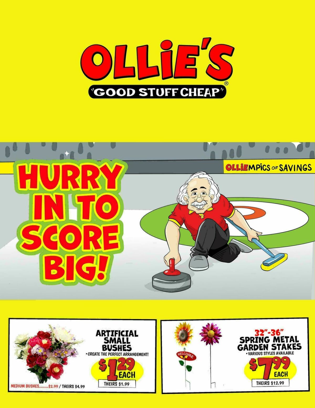 Ollie's Bargain Outlet Weekly Ad from February 20