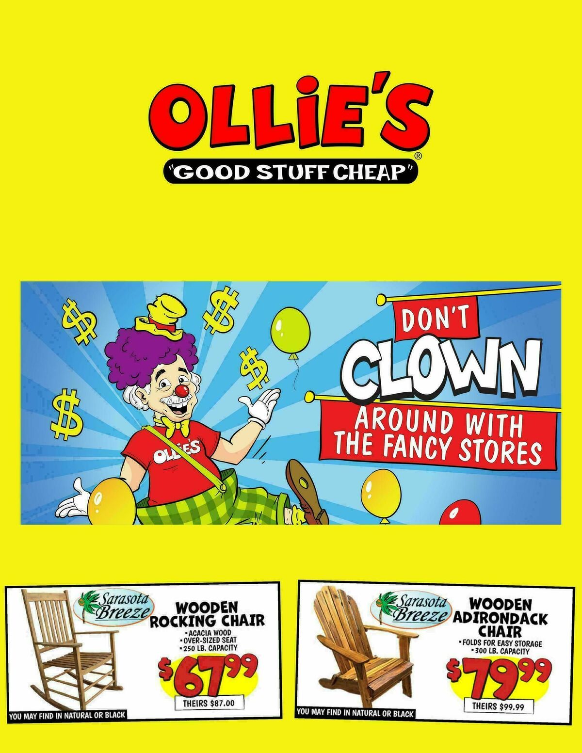 Ollie's Bargain Outlet Weekly Ad from April 2