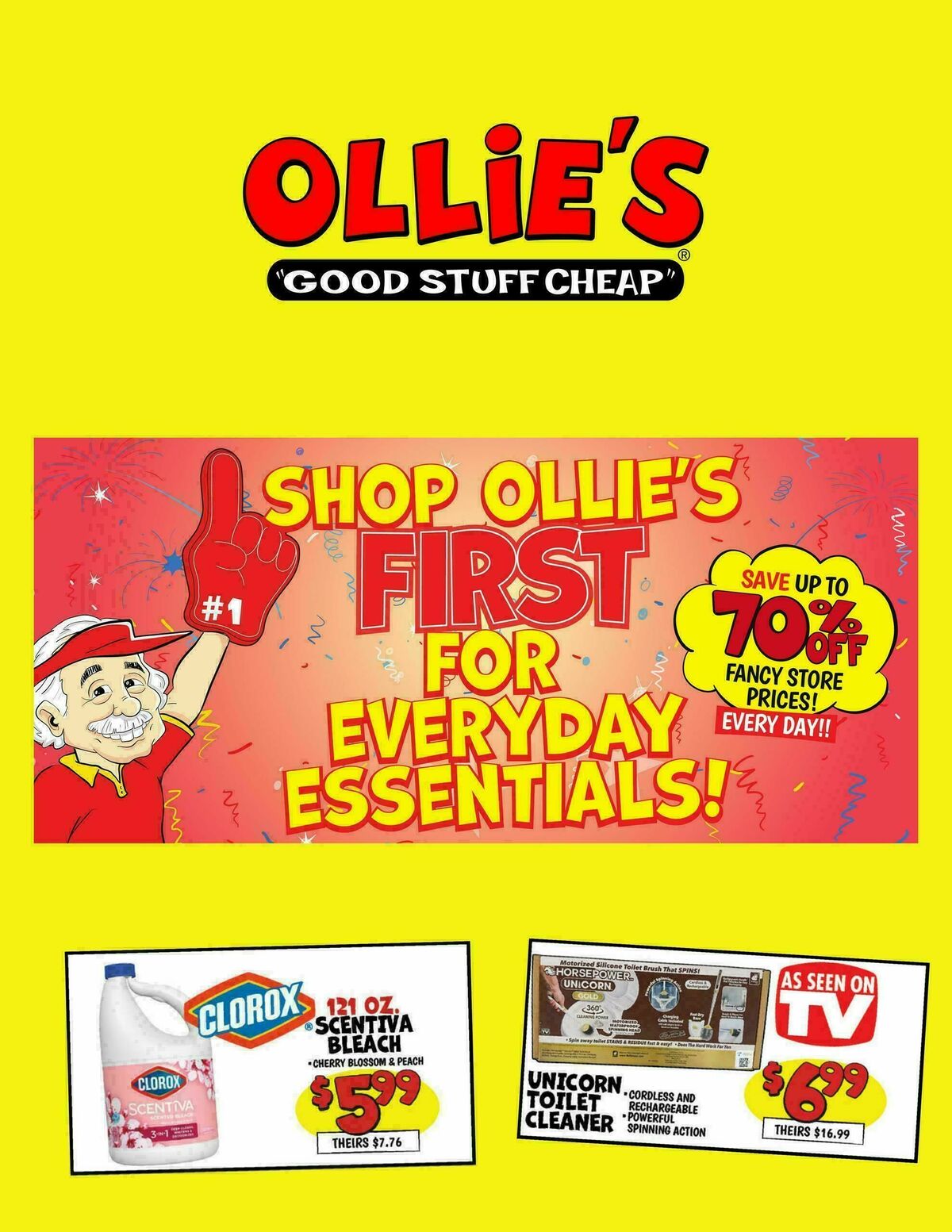 Ollie's Bargain Outlet Weekly Ad from April 9