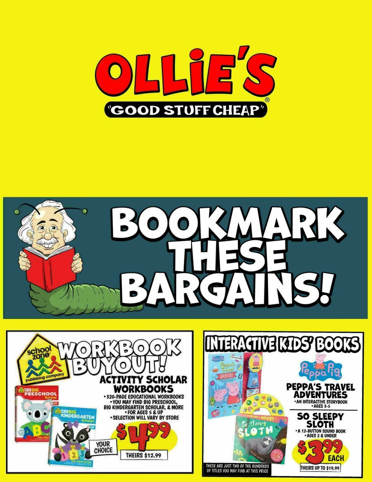 Ollie's Bargain Outlet Weekly Ad from May 11