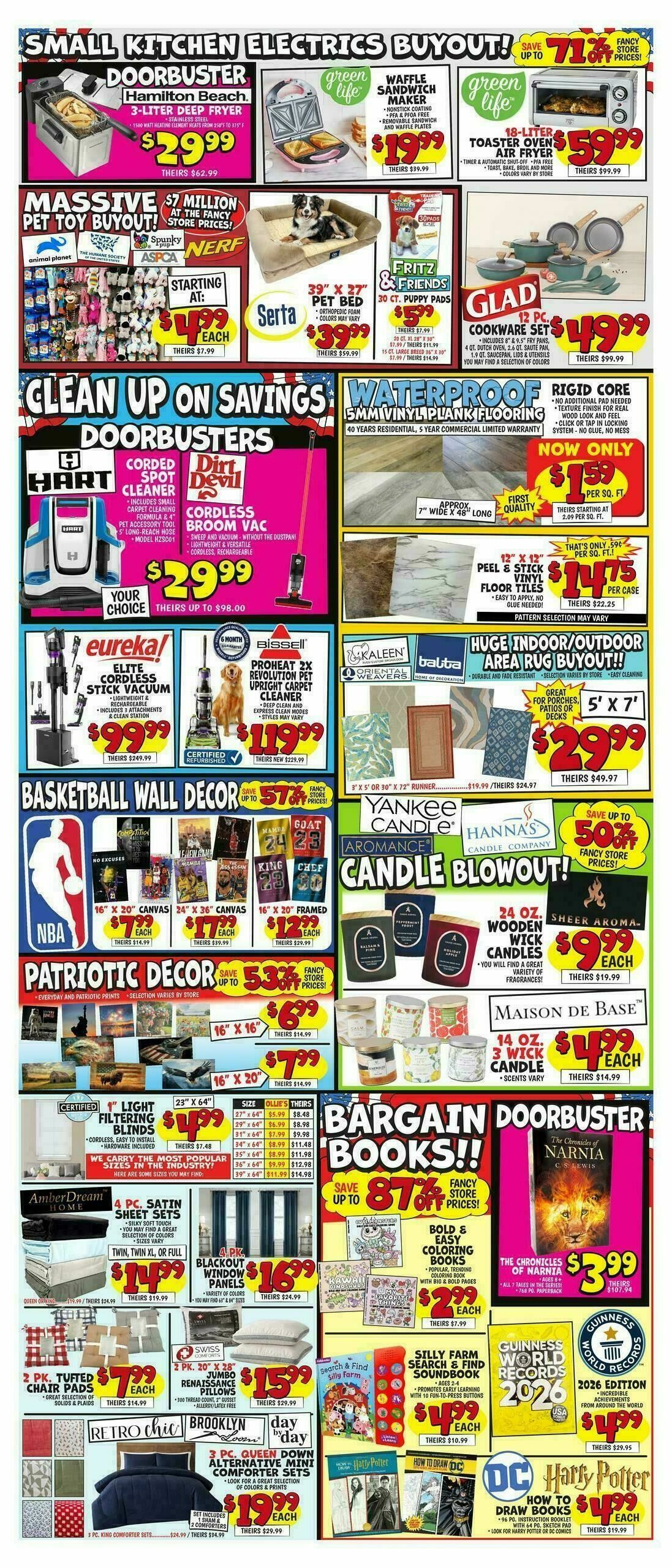 Ollie's Bargain Outlet Weekly Ad from May 20