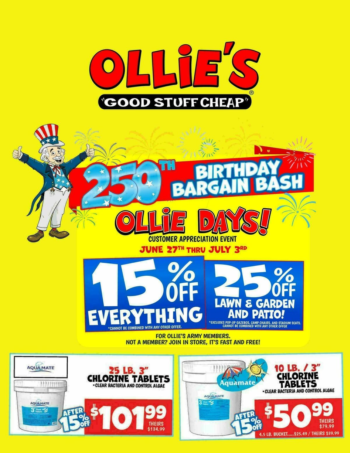 Ollie's Bargain Outlet Weekly Ad from June 29