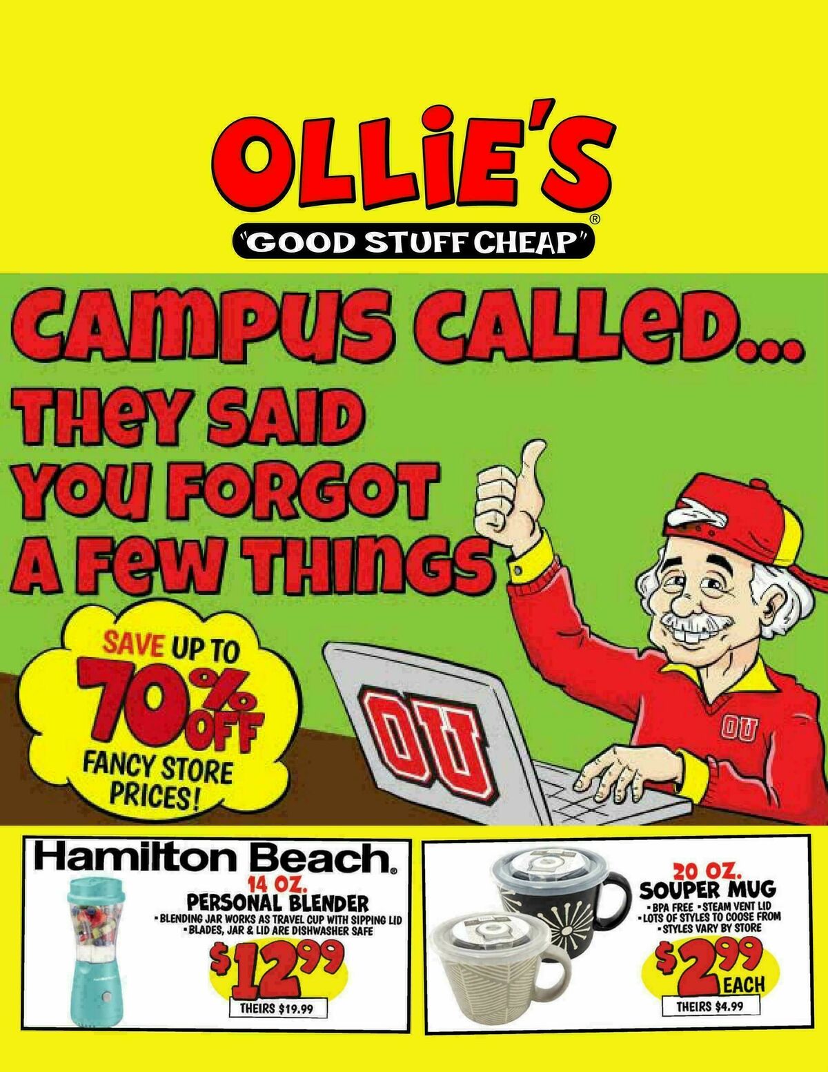 Ollie's Bargain Outlet Weekly Ad from July 8