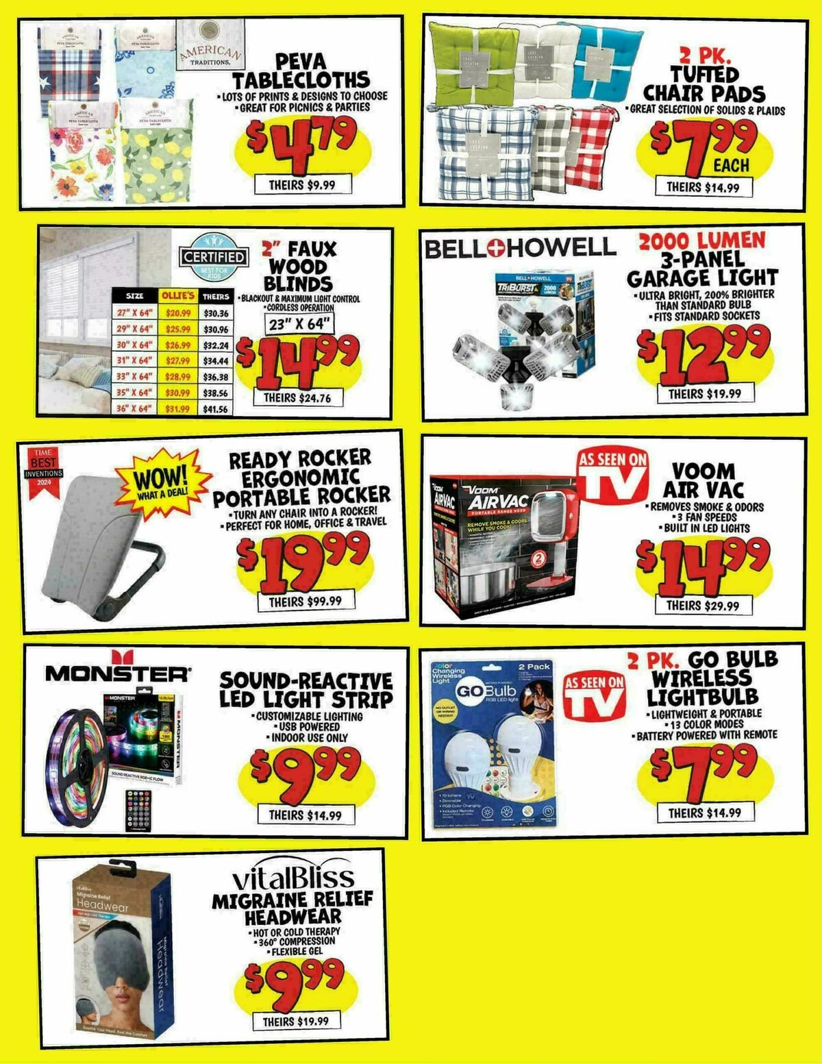 Ollie's Bargain Outlet Weekly Ad from July 22