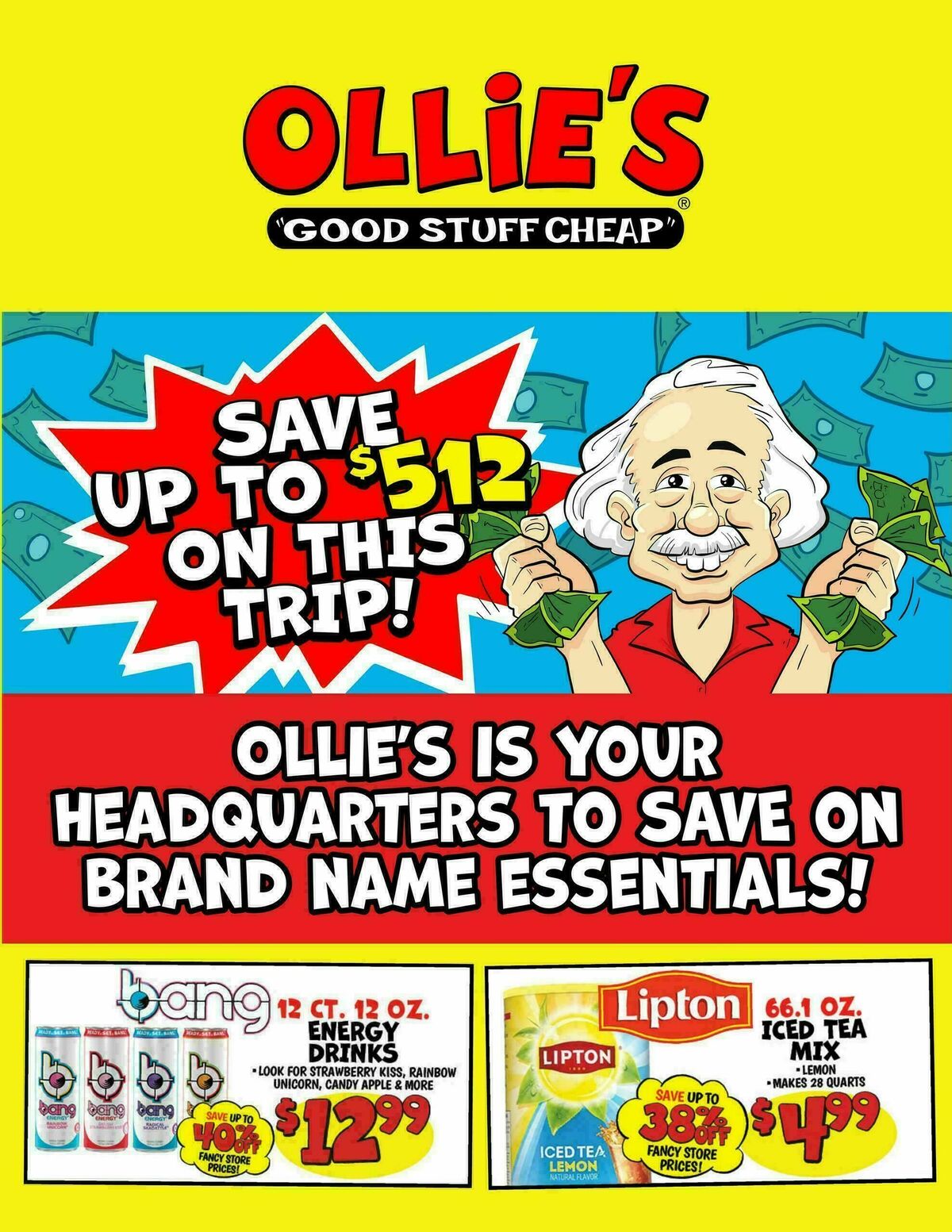Ollie's Bargain Outlet Weekly Ad from August 6
