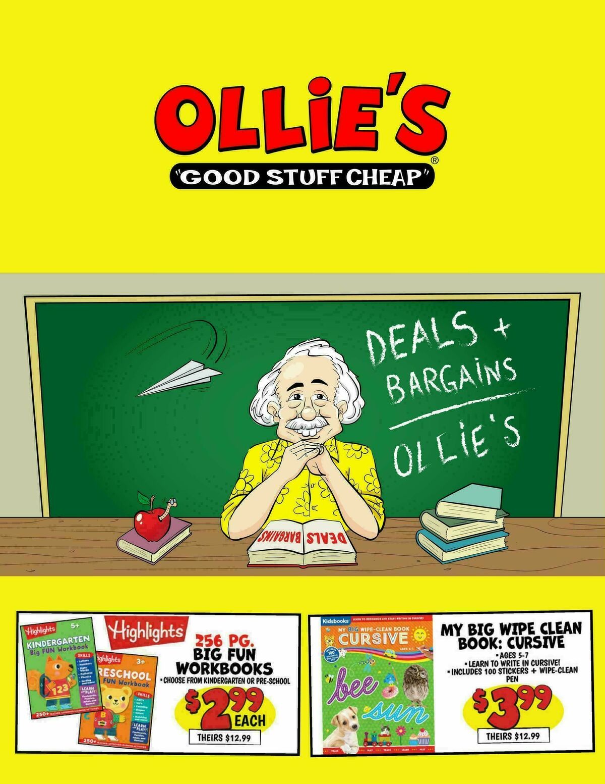 Ollie's Bargain Outlet Weekly Ad from August 19