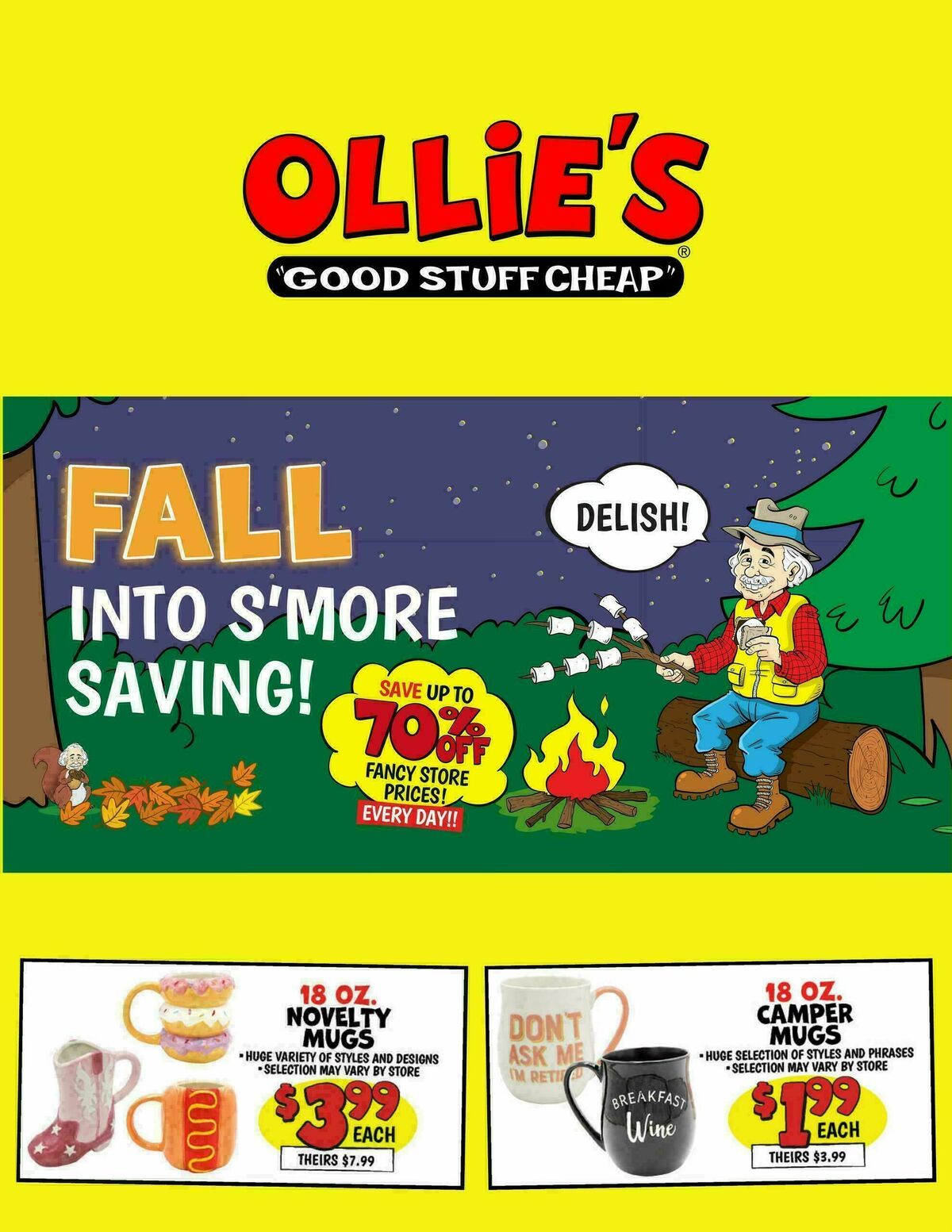Ollie's Bargain Outlet Weekly Ad from September 7