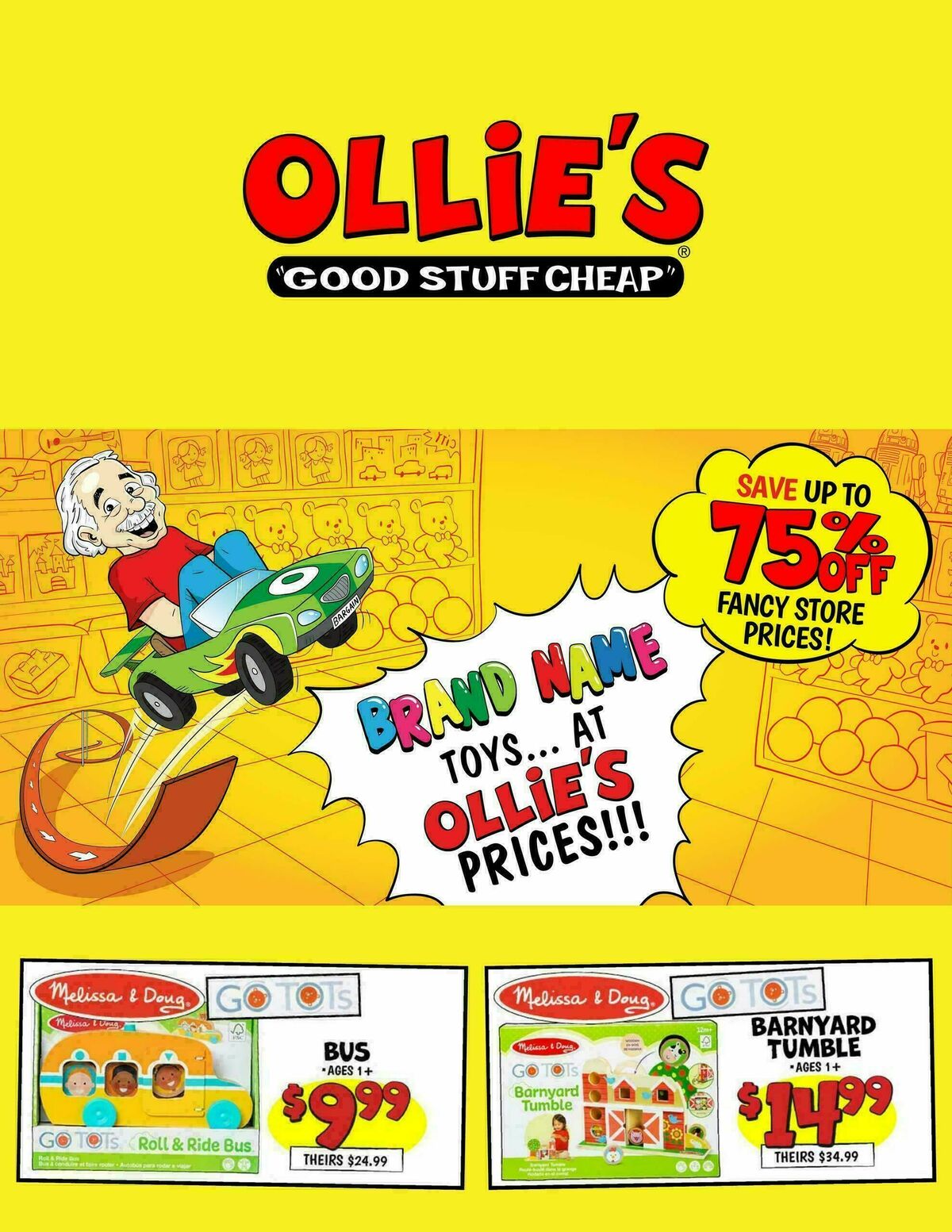 Ollie's Bargain Outlet Weekly Ad from September 16