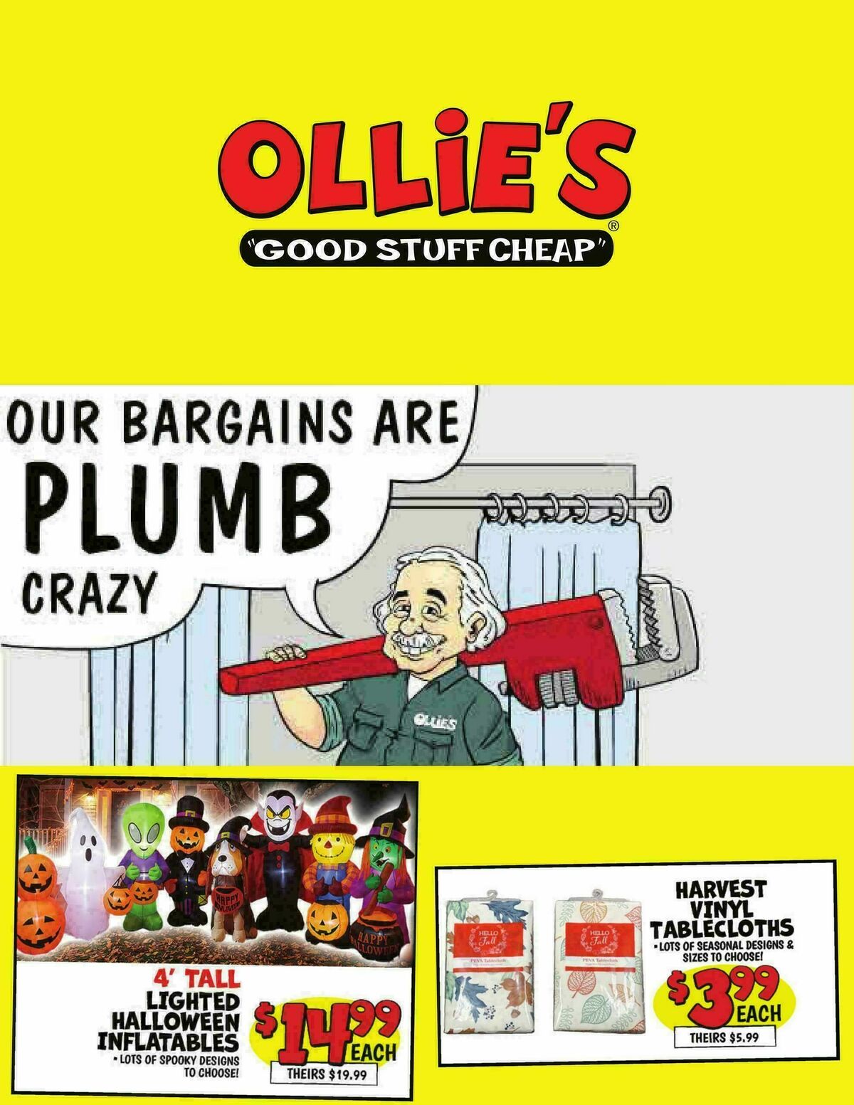 Ollie's Bargain Outlet Weekly Ad from September 23