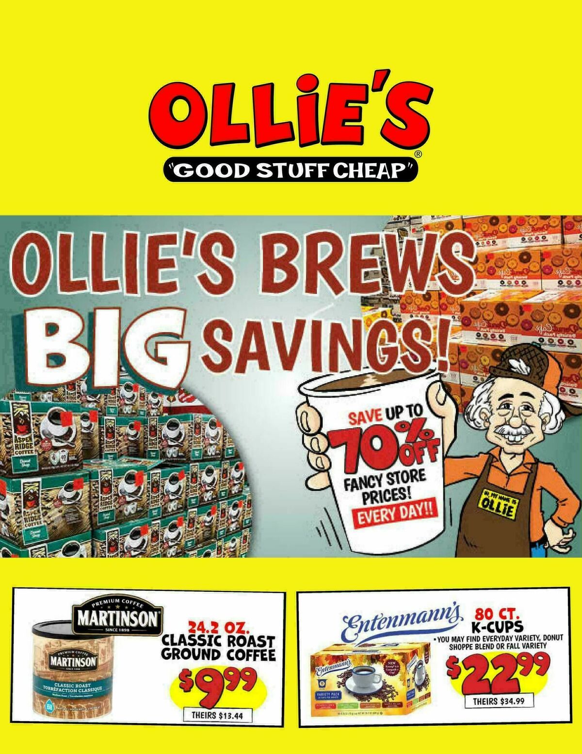 Ollie's Bargain Outlet Weekly Ad from September 29