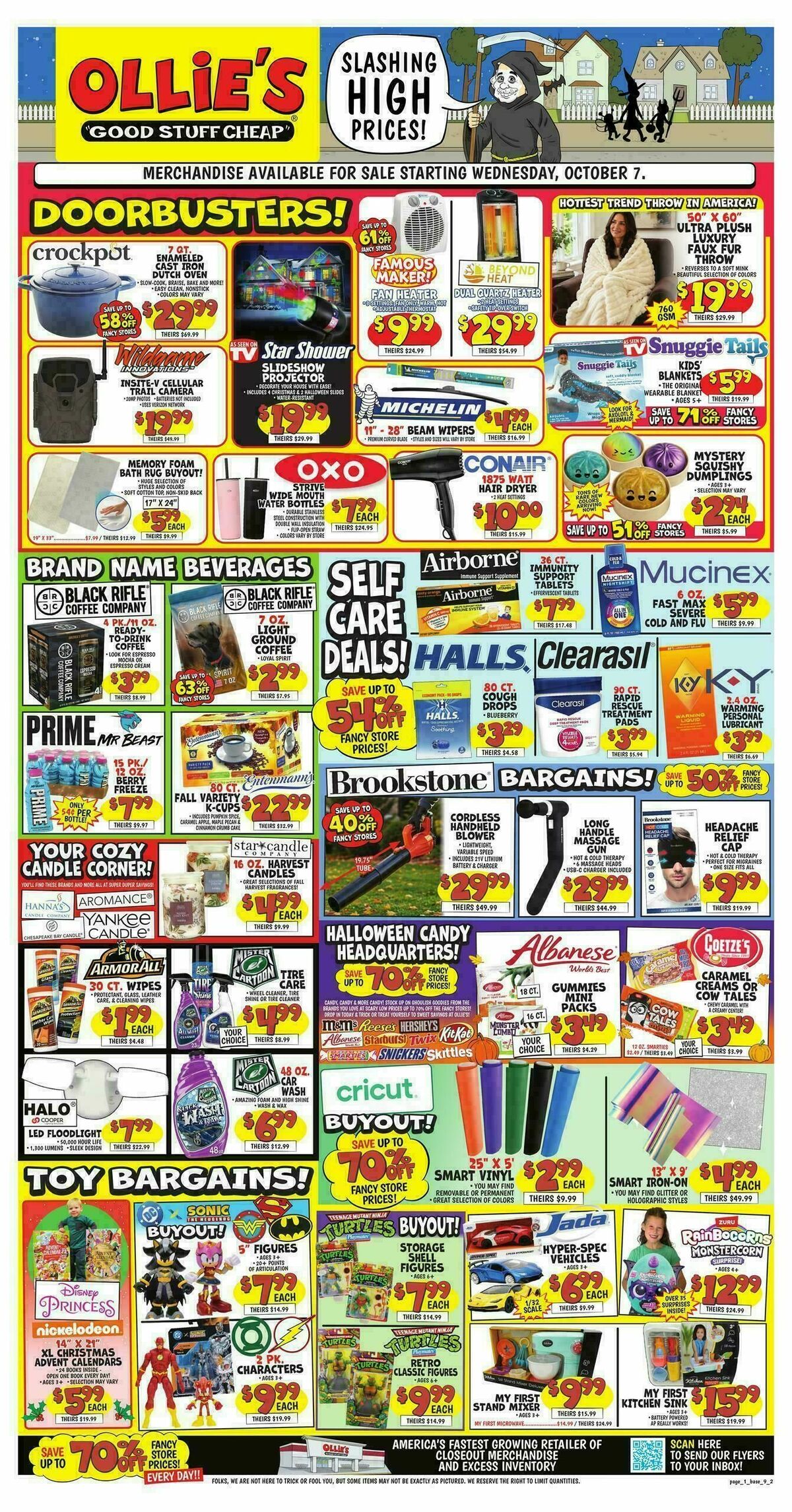 Ollie's Bargain Outlet Weekly Ad from October 7