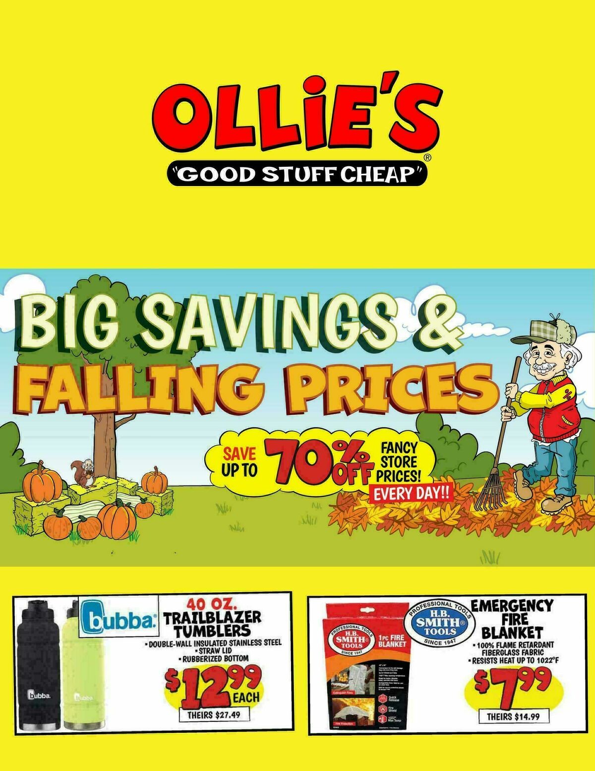 Ollie's Bargain Outlet Weekly Ad from October 21