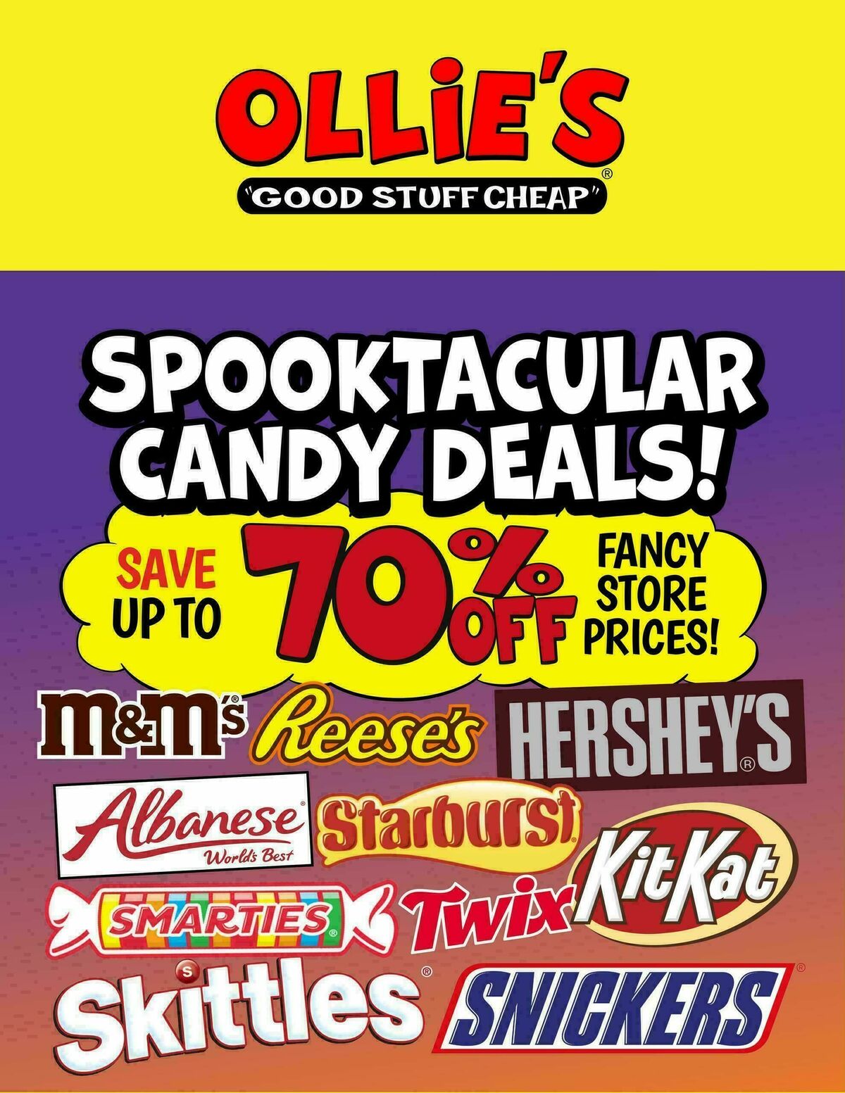 Ollie's Bargain Outlet Weekly Ad from October 26