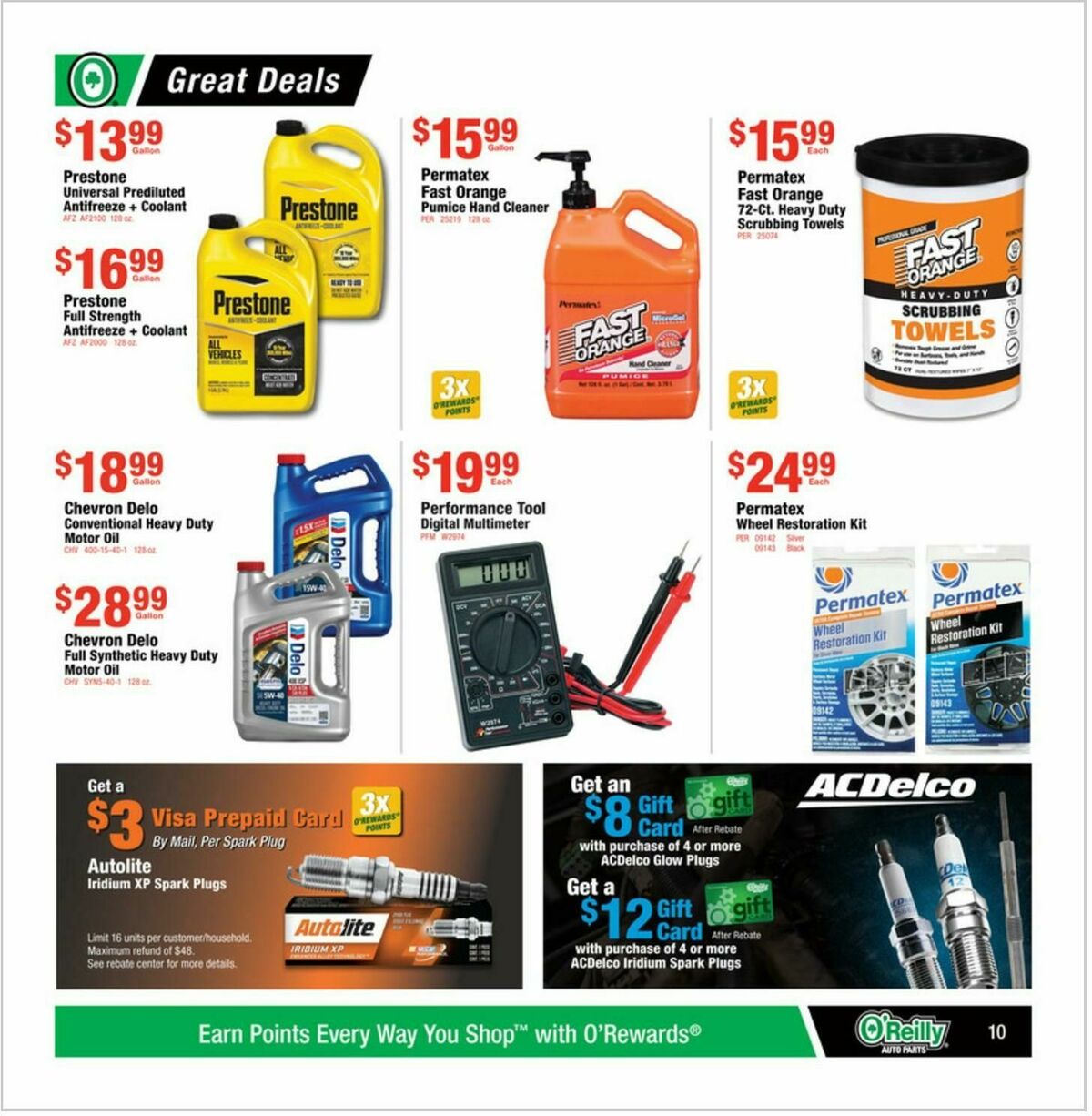 O'Reilly Auto Parts Weekly Ad from December 25