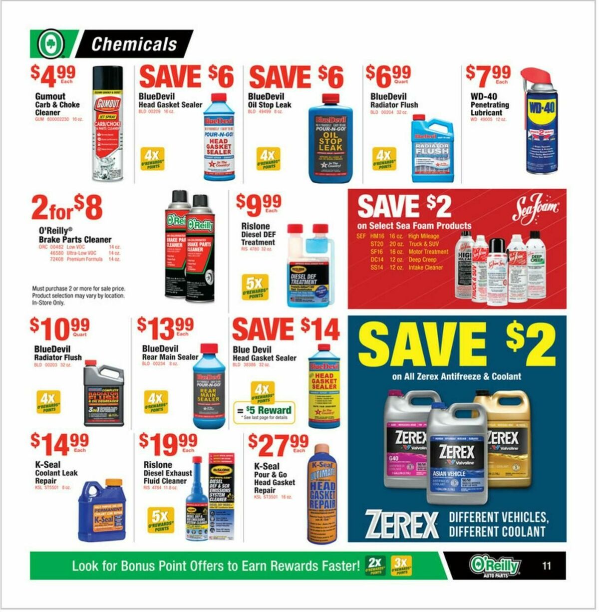 O'Reilly Auto Parts Weekly Ad from December 25