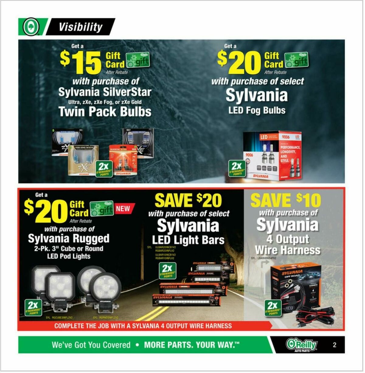 O'Reilly Auto Parts Weekly Ad from December 25